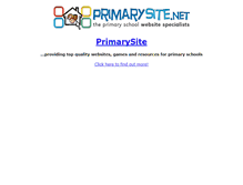 Tablet Screenshot of primarysite-kidszone.co.uk